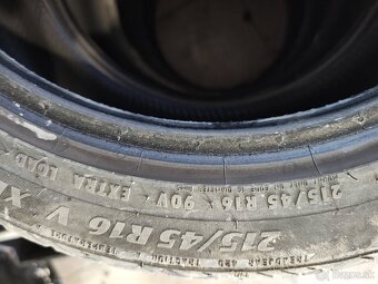 Pneumatiky 215/45r16 letné 4ks - 2