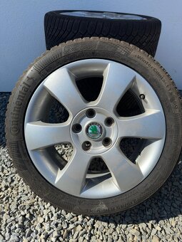 Predám Kolesá Škoda 5x112 R16 - 2