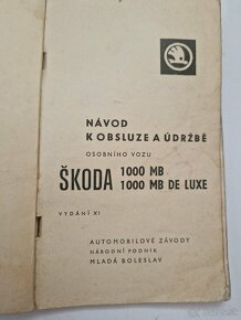 ŠKODA 1000MB...1000MB DE LUXE - 2