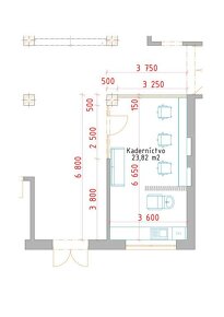 BC TOMÁŠIKOVA 35 - Obchodný priestor vo vstupnej vestibule - - 2