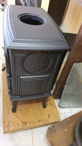 Liatinové kachle Jotul F 3 CB modročierný smalt - 2