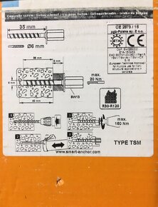 SMART TURBO šroby do betónu 6X35 - 2