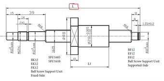 Sada lineárnych vedení a guľových skrutiek pre CNC stroje - 2