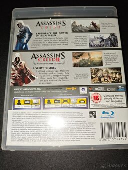 Assassin's creed + Assassin's creed II ps3 - 2