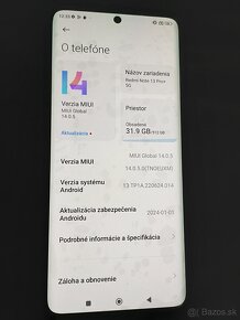 xiaomi redmi note 13 pro Plus 5g 512gb v záruke - 2