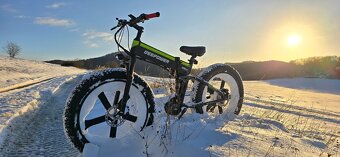 Elektro bicykel vhodny aj na sneh - 2