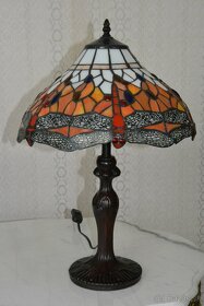 Tiffany lampa s vážkami - krásná - 2