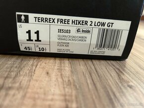 Nove Gore Tex Trekking  topanky Terrex Free Hiker 2 - 2