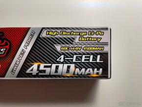 Akumulátor LiPo 4S 4500mAh 60C 14,8V - 2