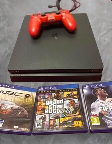 Playstation 4 Slim 1 TB plus reproduktor - 2