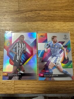 FUTBALOVÉ KARTIČKY ZBERATEĽSKÉ TOPPS FINEST - 2