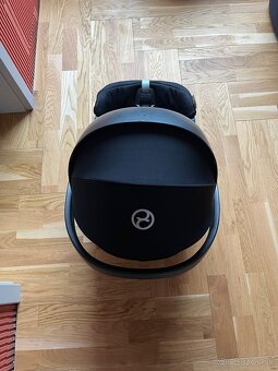 Vajičko Cybex ATON 5 + isofix, adaptér - 2