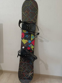 Snowboard viazanie topanky - 2