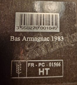 Bas Armagnac 1983 - 2