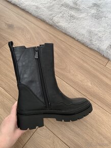 čierne dámske čižmy Gant - Chelsea boots 36/37 - zateplené - 2