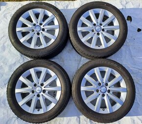 5x112 Originál Mercedes Benz + 205 55 R16 Zimné - 2