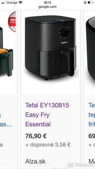 Teplovzdušná fritéza Tefal - 2