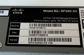 CISCO switch 24/48 port (cena v texte) - 2