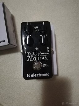 TC electronic Dark Matter distortion - 2