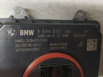 Řídící jednotka BMW modul LED 8494840 - 2