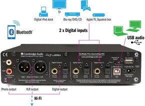 D/A prevodník a predzosilovač Cambridge  Audio - 2