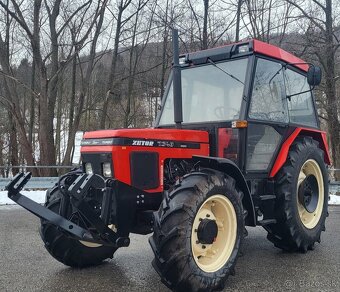 Predam traktor zetor 7340 TURBO v plnefuncknom stave - 2