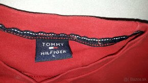 Červený pánsky pulóver Tommy Hilfiger - L - 2