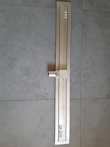 Žľab do kúpeľne 120 cm, Gelco, nerez, sprcha - 2