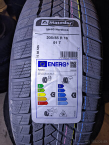 NOVÉ/ZIMNÉ pneumatiky Matador 205/55 R16 91T - 2