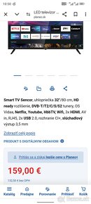 Smart tv nový v krabici. - 2