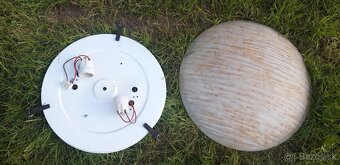 Velka lampa 40 cm na 2 E27 žiarovky - 2