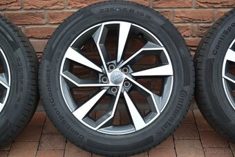 5x112 R19 Letna sada Org. Audi Q5 + 235/55 R19 Continental - 2