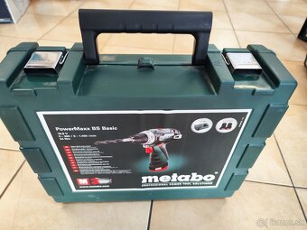 Predam novy aku skrutkovač METABO PowerMaxx BS BASIC. - 2