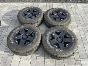 Disky JEEP ET36 + Pneu 255/75/R17 - 2