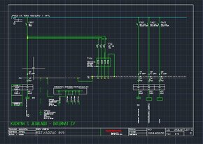 Elektro projekčná činosť - elektro projekt prípojky - 2