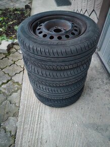 Oceľové disky R14 a letné pneumatiky 185/60 r14 - 2