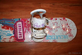 snowboard 147 cm , viazanie Burton dámsky - 2