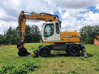 Kolesový bager Liebherr A314 - 2