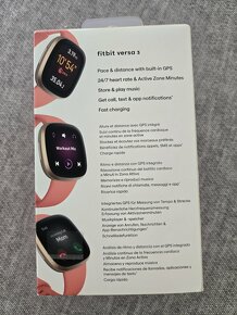 Inteligentné hodinky Fitbit Versa 3 FB511GLPK / 41 mm / GPS - 2