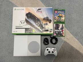 XBOX ONE S v ORIGINÁL KRABICI+ HRY‼️AKO NOVÉ‼️ - 2