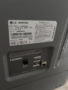 LG nanocell 43 - 2