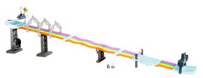 Autodráha Hotwheels Rainbow Mariocart - 2