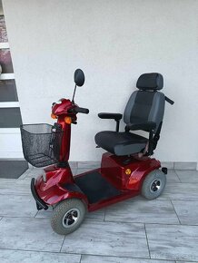 Elektrický invalidný vozík, skuter, moped pre seniorov - 2