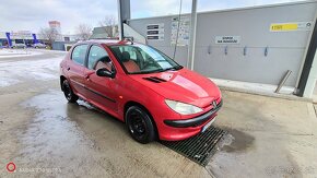 Peugeot 206 1,4 benzin 55 kw 500€ - 2