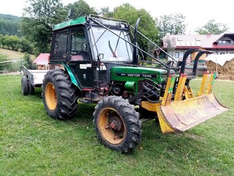 Nakladač zetor 7245 - 2