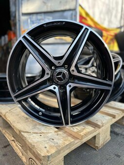 Disky Mercedes AMG, A, B, C, E, CLA, GLC, E 5x112 r18 AMG - 2