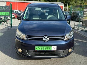 ► VW CADDY MAXI 1,6 MPI BEN/LPG-7 MÍST PARK.SENZORY, TAŽNÉ ◄ - 2