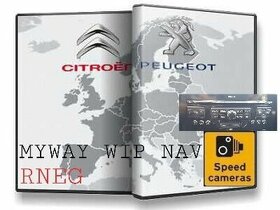 Mapy GPS RNEG pre Peugeot Citroën WIP NAV MY WAY. - 2