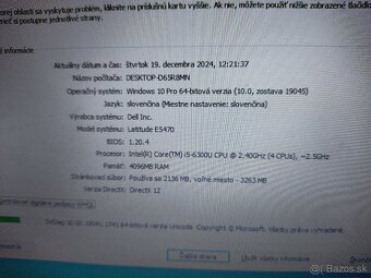 Dell Latitude E5470 Core i5/6 gen    - 2