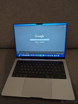 Macbook Pro 14" M1 Pro 16G RAM/512GB disk - space grey - 2